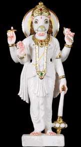 White Marble Lord Varaha Statues