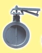 HIS Cast Iron Butterfly Valve, Color : Sky Blue