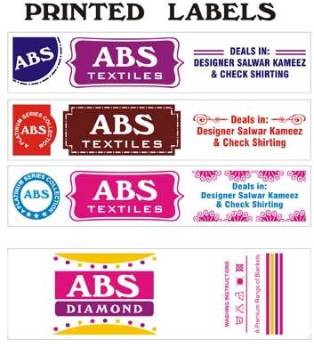 Printed Labels