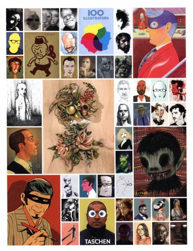 100 Illustrators [Hardcover] Drawing Books