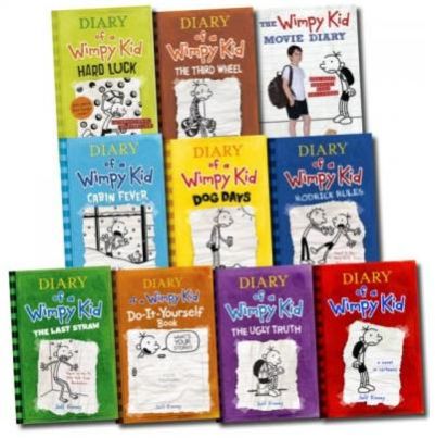 Diary Of A Wimpy Kid Collection 10 Books Set