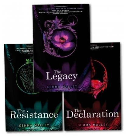 Gemma Malley Declaration 3 Books Set