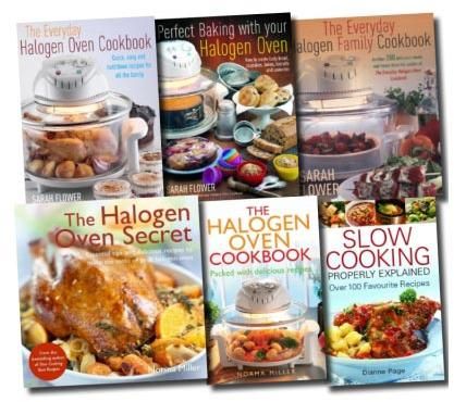 Halogen Oven Cookbook Collection Everyday Family Recipes In 6 Books Set Baking