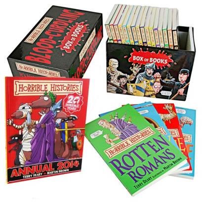 Horrible Histories 20 Books Box