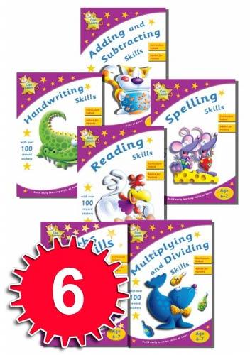 I Can Learn Age 6-7 Collection 6 Books Set