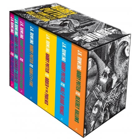 J K Rowling Harry Potter Boxed Set the Complete Book