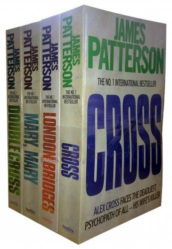 James Patterson Alex Cross Series Collection 4 Books Set