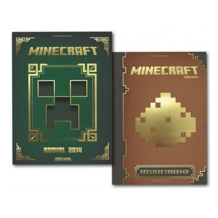 minecraft 2 books collection set