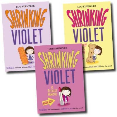 Shrinking Violet Collection Lou Kuenzler 3 Books Set