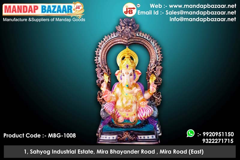 Mandap Bazaar Fibre Ganesha Statue