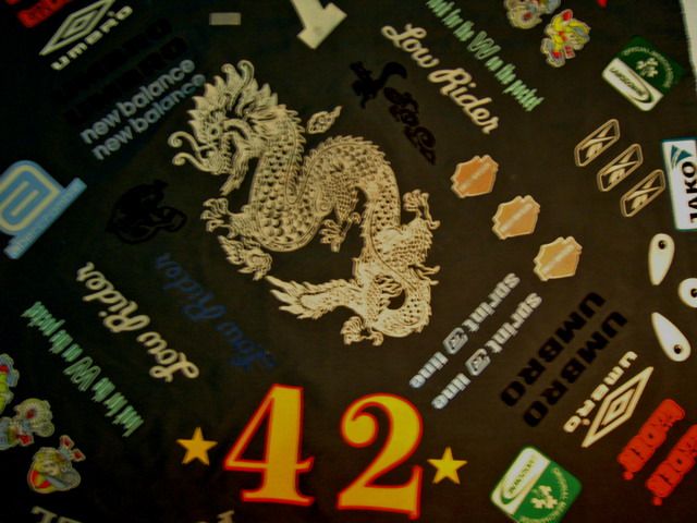 Flock Heat Transfers - (3d), Team Iron On Logo  Badges