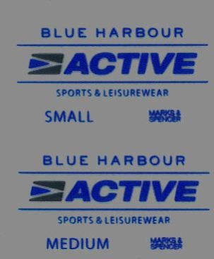 Care Label Heat Transfer Printing Film Garment Active Knitting Wear