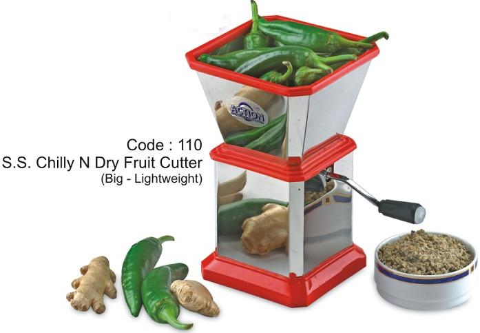 S.s. Chilly N Dry Fruit Cutter (big - Lightweight)