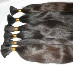 Bulk human hair