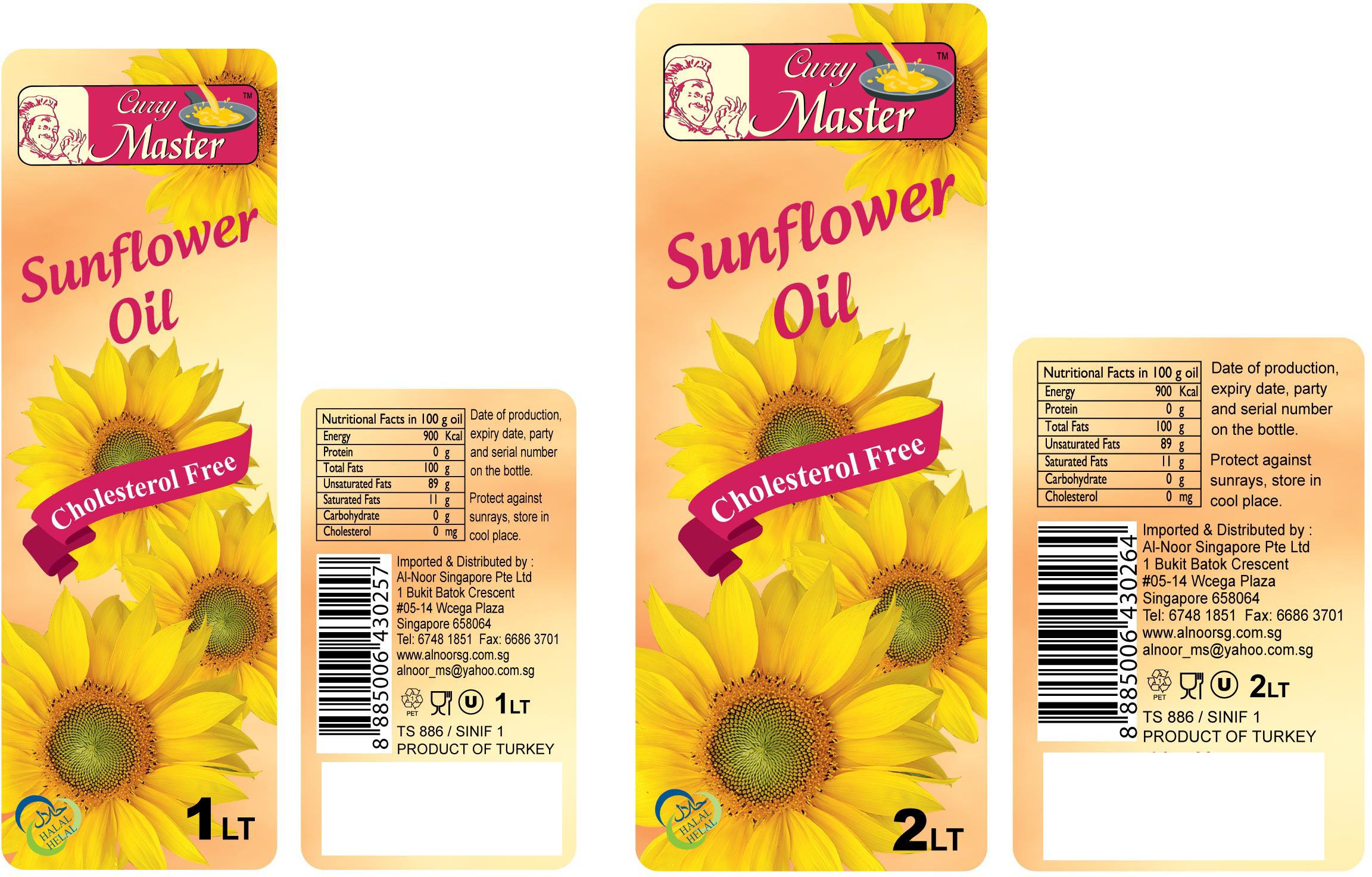 Curry Master Sunflower Oil