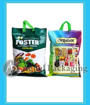 Rectangular HDPE Loop Handle Bags, for Packaging, Shopping, Pattern : Printed