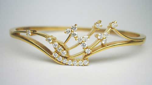 Diamond Studded Bracelet