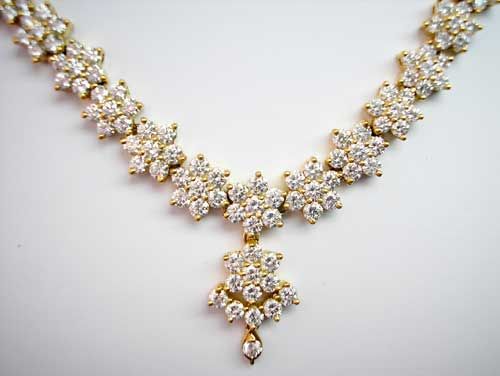 Diamond Studded Necklace