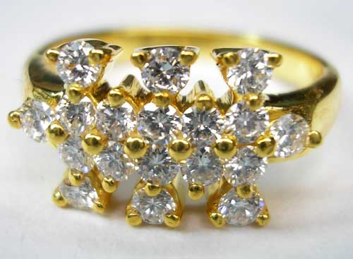 Diamond Studded Ring