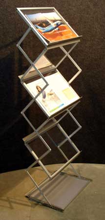 Acrylic Brochure Display Stand, Size : 1iinch, 2iinch, 3iinch, 4iinch, 5iinch
