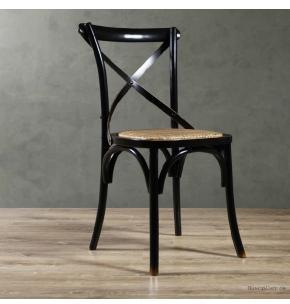 Restaurant Chair with Cross Back