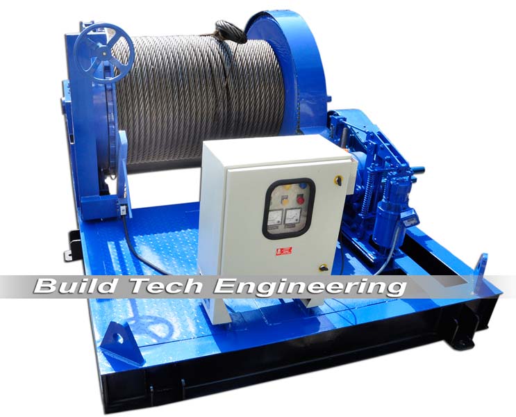 25 Ton Winch Machine