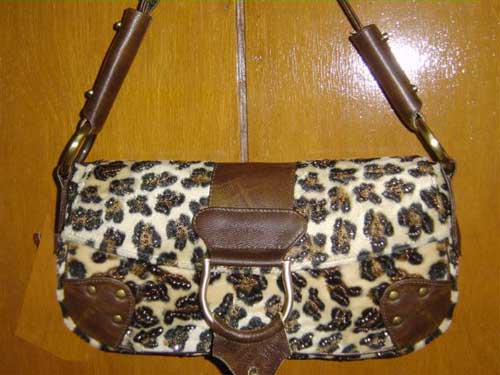 Leopard Calf Hair Bag