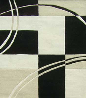 Design No. Qee14 Hand Tufted Woolen Carpet