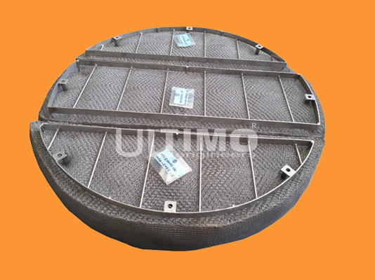 Round Demister Pad, for Industrial Use, Color : Black-Grey