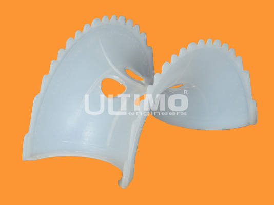 Plastic Intalox Saddle Ring, Color : White