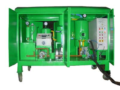 Trolley Mounted (Jeep Size Tyre) Transformer Oil Filter Plant