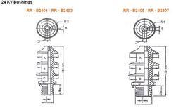 high voltage transformer bushings