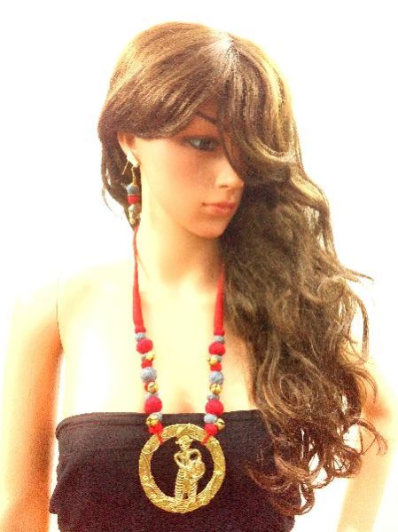 Handmade DOKRA Necklace Set