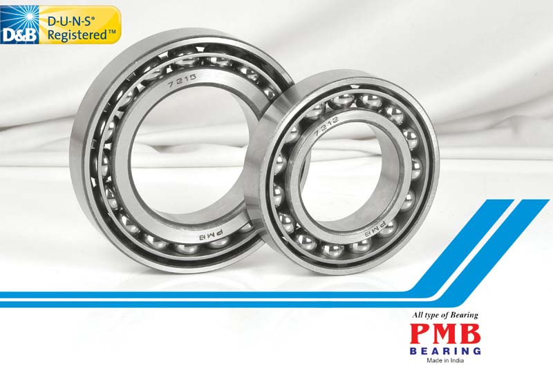 PMB Angular Contact Ball Bearing, Certification : ISO 9001:2008 Certified