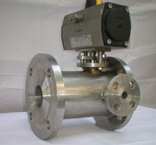 JACKETED BALL VALVES FLANGED ENDS