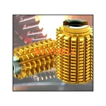 Spur and Helical Gear Hobs, Color : Golden