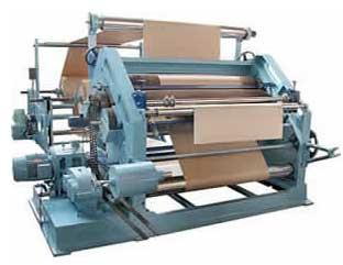 Oblique Type Single Face Paper Corrugating Machine