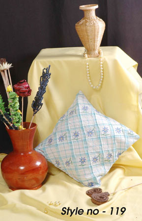 Embroidered Cushion Cover - 05