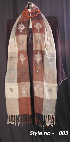 Embroidery Scarve  - 01
