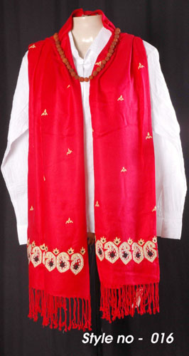 Embroidery Scarve  - 07