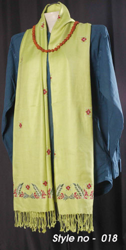 Embroidery Scarve  - 09