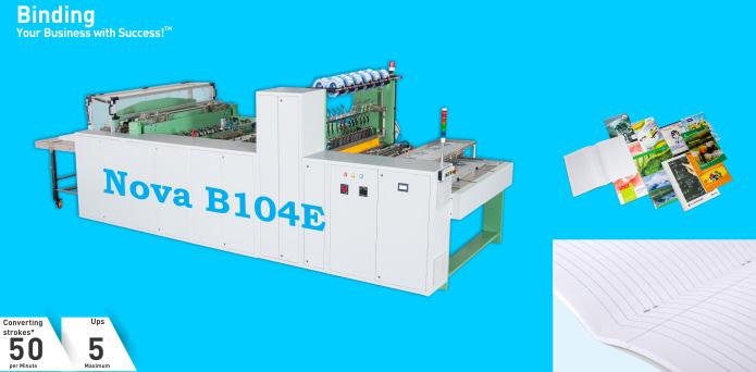 Automatic Exercise Book Binding Machine