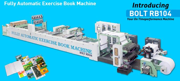 Automatic Exercise Book Machine