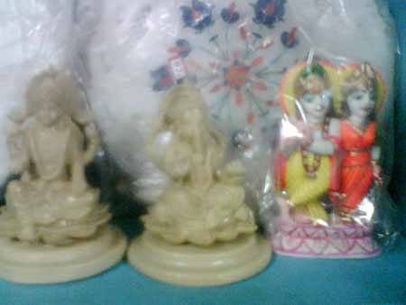 Vinod Murti Ganesh Statues -063, Size : Customized