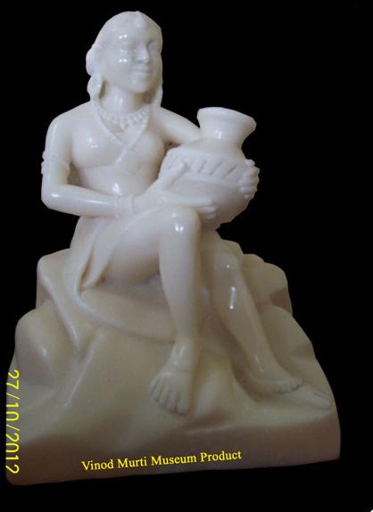 Vinod Murti Marble Figure, Size : Customized