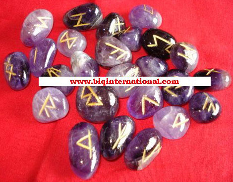 gemstone runic stones