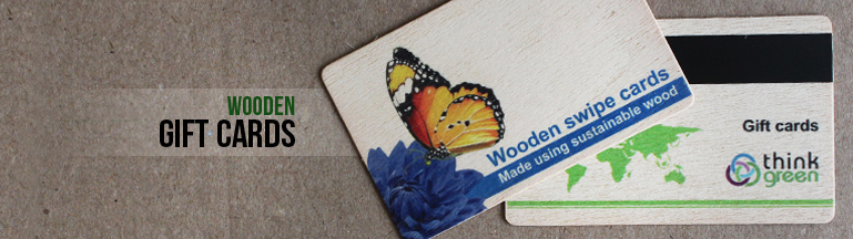 Wooden Gift Cards
