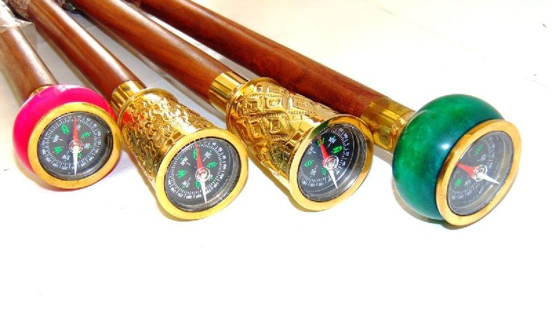 different color 3 Set Of compass walking cane
