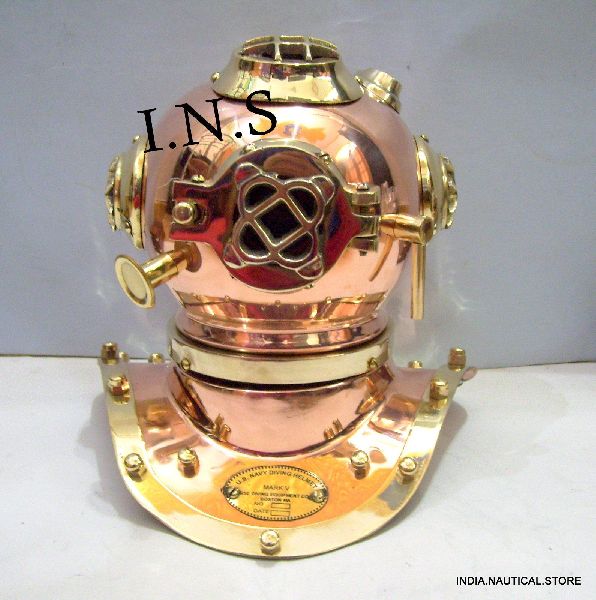 Nautical brass and copper Home Decor diving helmet Manufacturer,Supplier,  Exporter