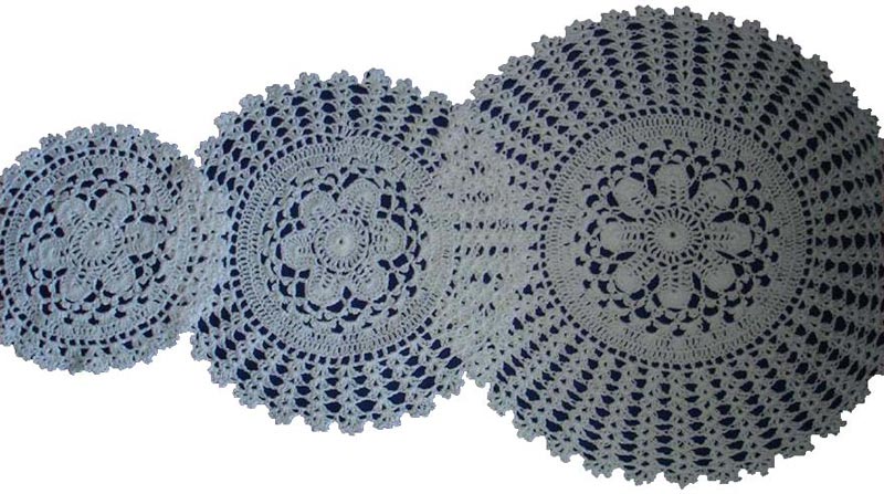 KK handmade lace, Color : Multi